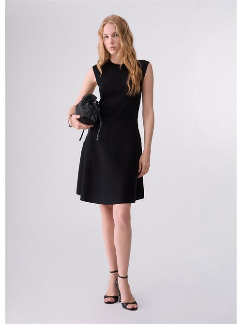 Abito in maglia con dettaglio in pizzo LIU JO | CF6005MS55N/22222